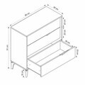 Dulap, Hanah Home, Lorin, 90x91x40 cm, Beirut