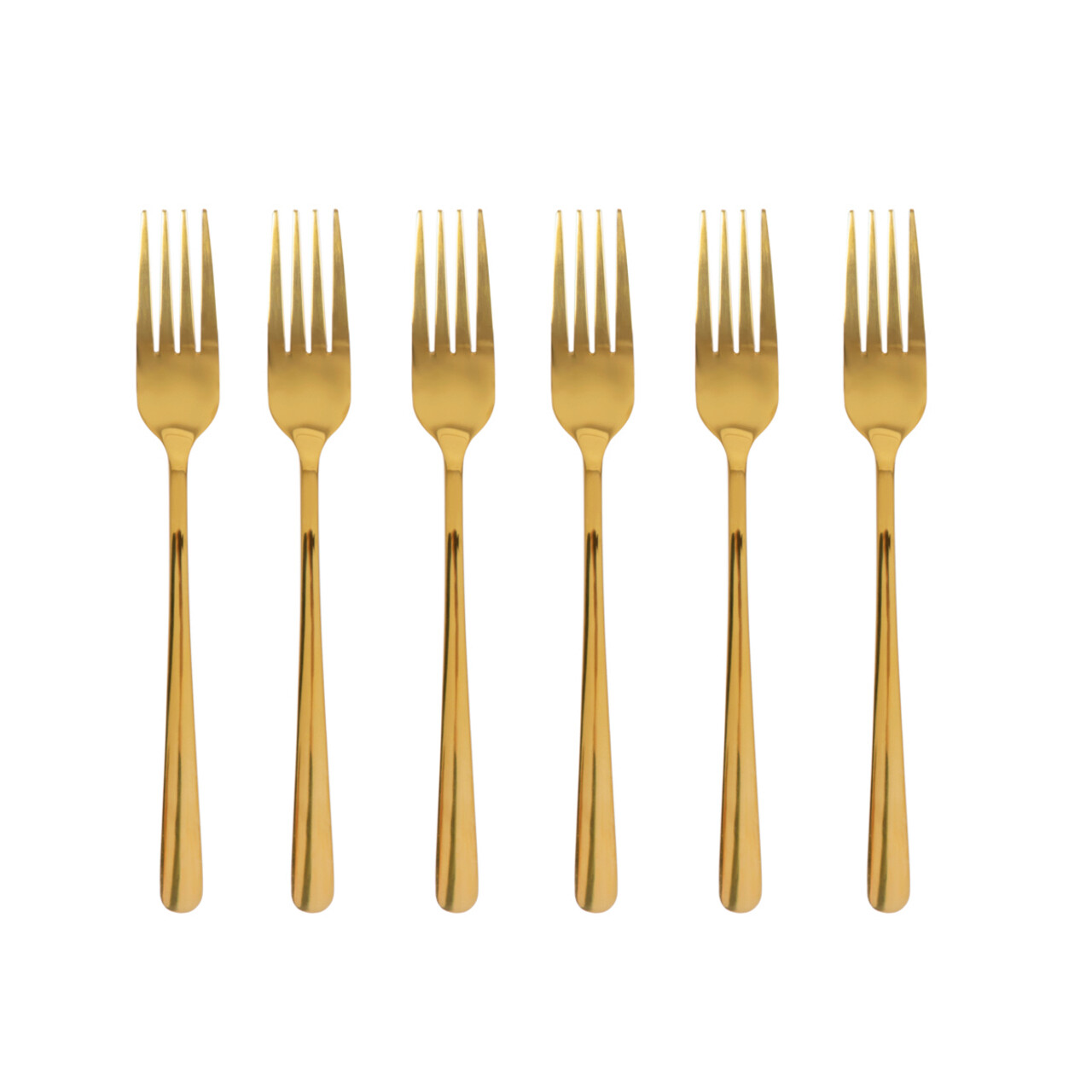 Set tacamuri 24 piese Lugano, Homla, inox 18/0, auriu - imagine 3
