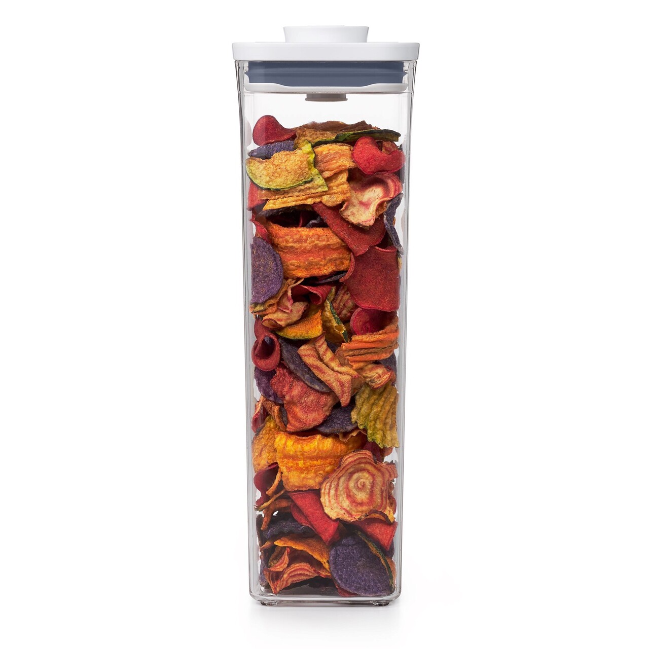 Caserola patrata, plastic, 11 x 11 x 32 cm, 2,1L, "POP" - OXO - imagine 4