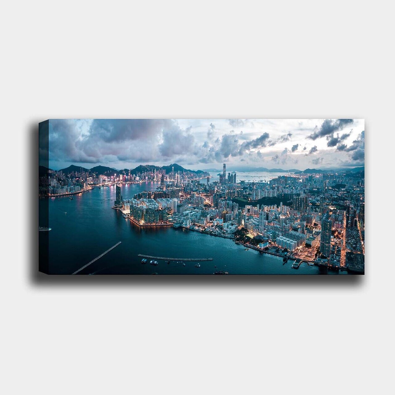 Tablou decorativ, YTY675737842_50120, Canvas, Rama din lemn (grosime 3 cm), Multicolor — imaginea 2