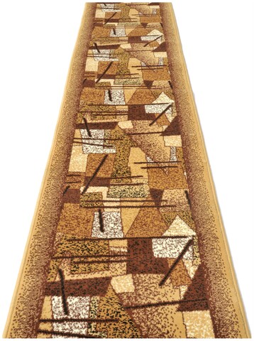 Traversa pentru hol Bolnisi, Decorino, 60x150 cm, polipropilena, maro