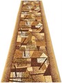 Traversa pentru hol Bolnisi, Decorino, 60x150 cm, polipropilena, maro