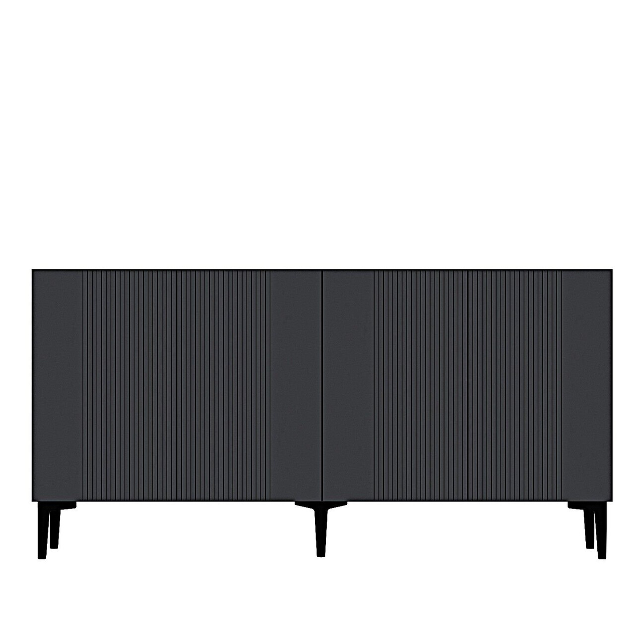 Consola, Hanah Home, Corsa 150, 150x75x32 cm, Antracit - view 3