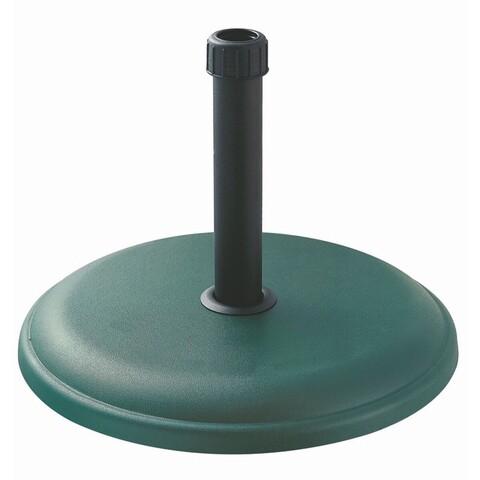 Baza pentru umbrela de gradina 16 kg Ø30 – 35 – 38 mm, 45 x 45 x 5 cm, ciment, verde BigBuy Home