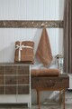 Set prosoape de baie, Eponj Home, DS, Bumbac, Maro