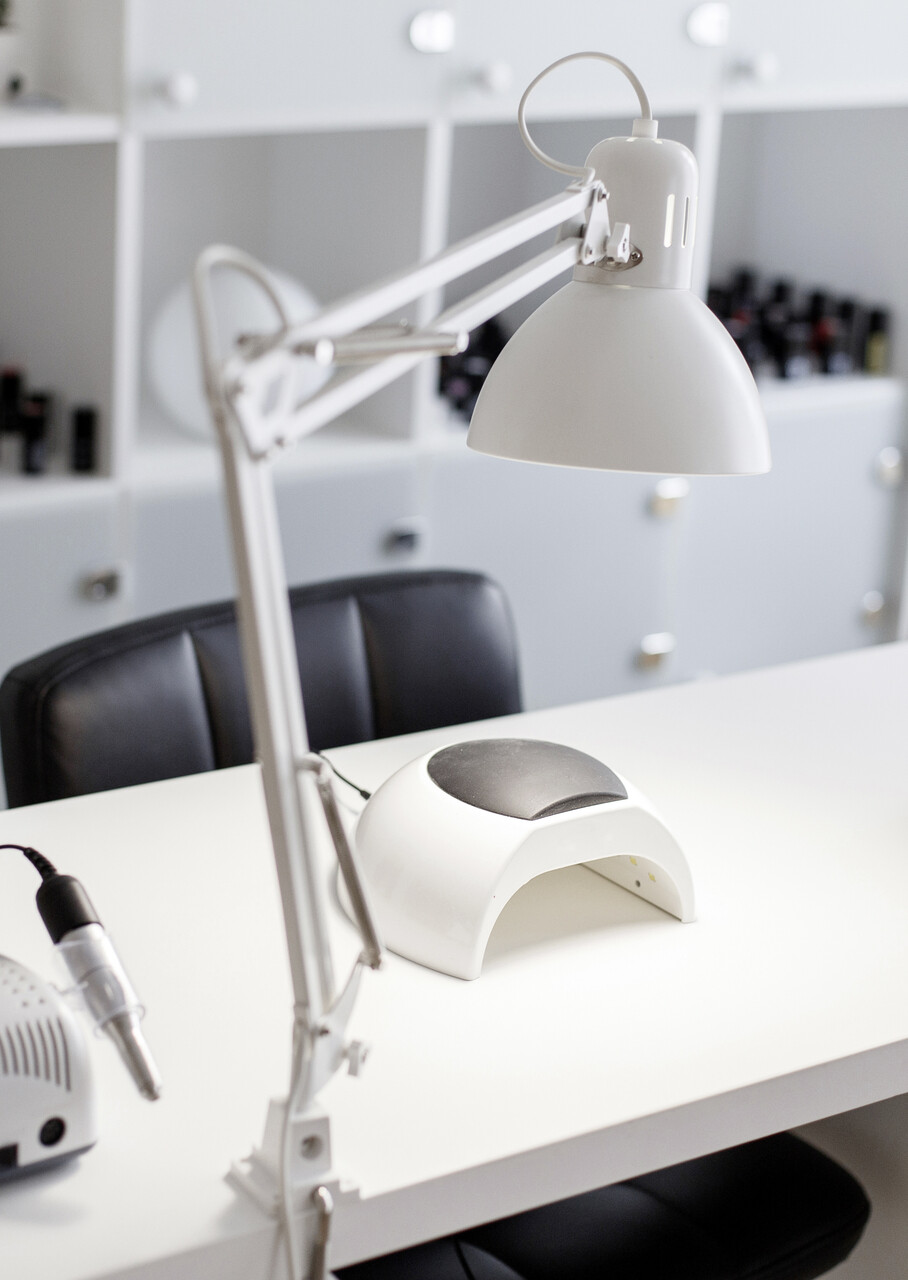 Lampa de masa Tajo, TRIO, 51x16.8x73.5 cm, 40W, 1x E27, metal, alb