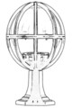 Lampa de exterior, Avonni, 685AVN1112, Plastic ABS, Negru