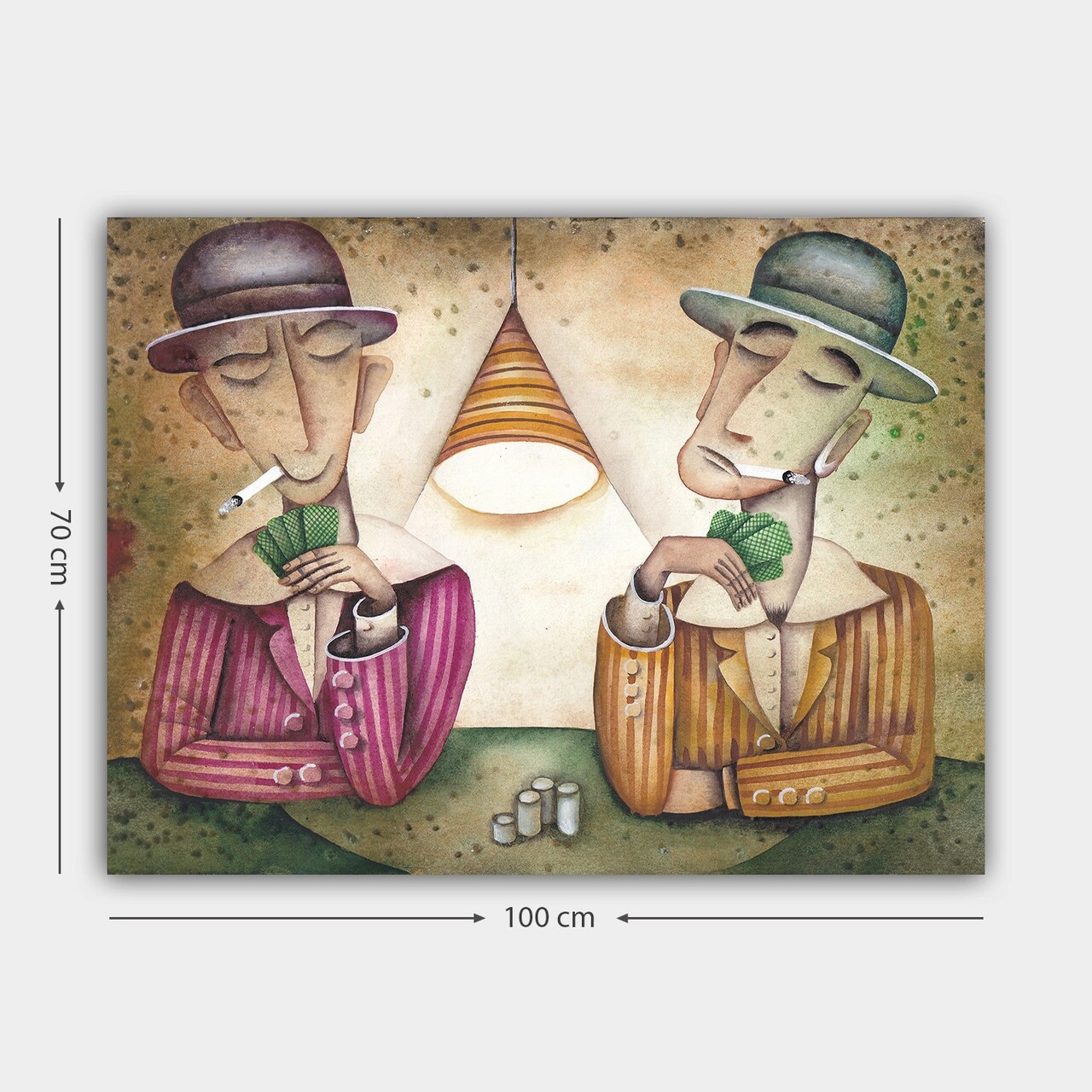 Tablou decorativ, 35589544_70100, Cadru: 100% LEMN (grosime: 3 cm), Multicolor - view 3