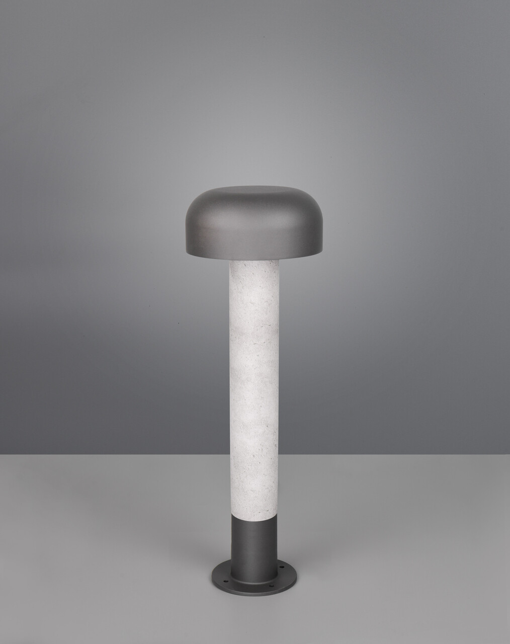 Lampadar de exterior Fraser, TRIO, 19x54 cm, 10W, 1x E27, aluminiu, gri