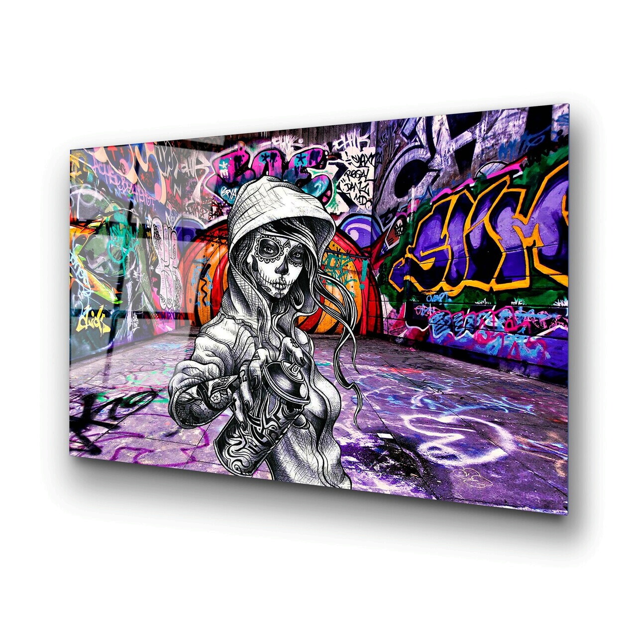 Tablou decorativ, UV-786 70 x 100, 70 x 100 cm, Multicolor — imaginea 4