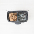Cos de gunoi cu pedala, Brabantia, Bo Pedal, 2x30 L, 36.3x54.1x65.2 cm, otel, argintiu