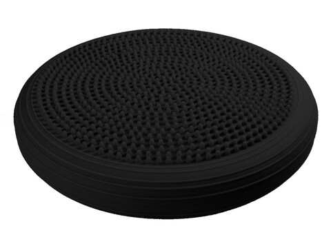 Minge bosu pentru echilibru, 33x6 cm, polivinil, negru