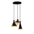 Lustra, Tatum, 584TTM1334, Metal, Negru