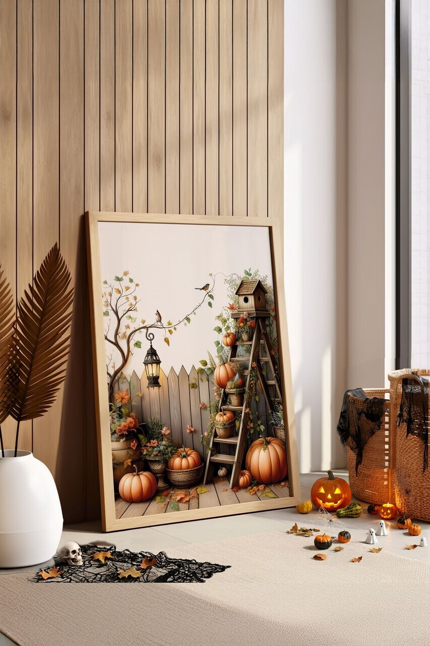 Tablou decorativ, Arthllwnmodel27-5070, MDF, Multicolor — imaginea 2