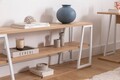 Comoda TV, Arnetti, Lissa Dolapli Tv Stand, 160x30x48 cm, PAL, Safir / Alb