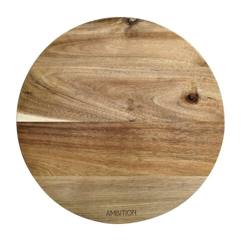 Tocator rotund Parma, Ambition, 28 cm, lemn de salcam Ambition