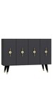 Consola, Olivia, Quart Ramada, Aur/Antracit