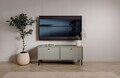 Comoda TV ADRK, Tili 2D, 120.6x40.8x50 cm, PAL laminat, verde eucalipt