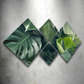 Set 4 tablouri decorative, 4MDF2294549, MDF, Imprimat UV, Multicolor
