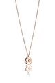Lantisor cu pandantiv, Emily Westwood, Rose Gold Globe, inox, auriu
