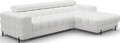 Coltar extensibil dreapta 3 locuri ELTAP, RT-01ROY, Felro, 285x181x93 cm, lemn/poliester, alb