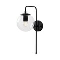 Aplica de perete, Fulgor, 942FLG1329, Metal, Negru