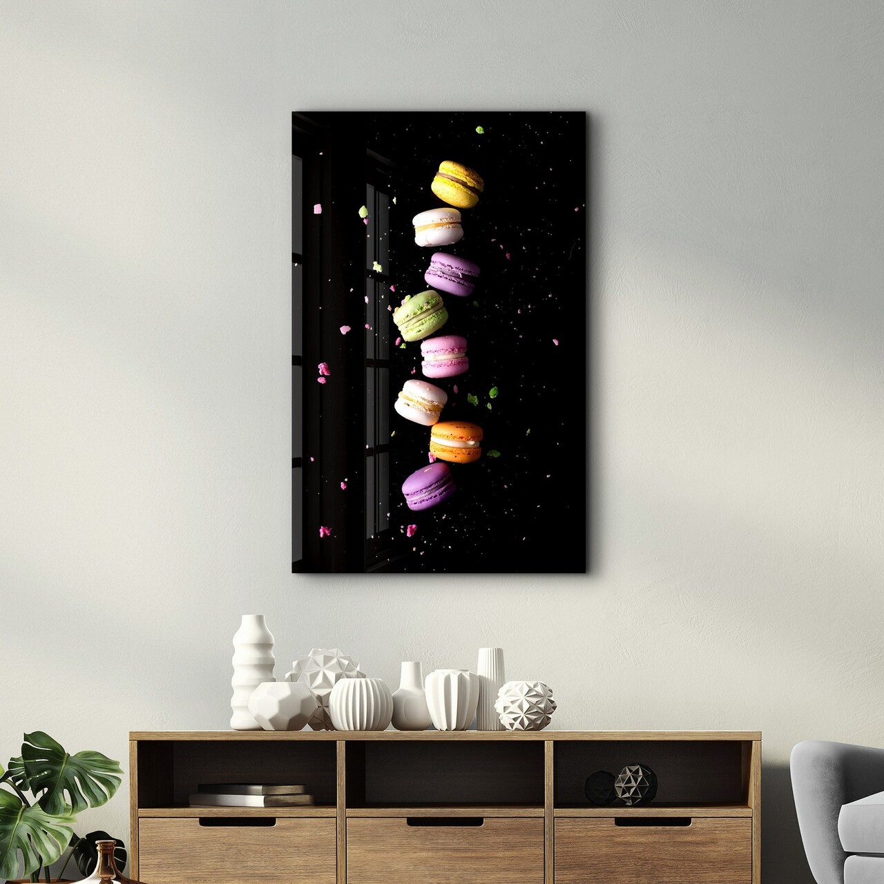 Tablou decorativ, CAM-5035, Dimensiuni: 46 x 72 cm, Multicolor - view 3
