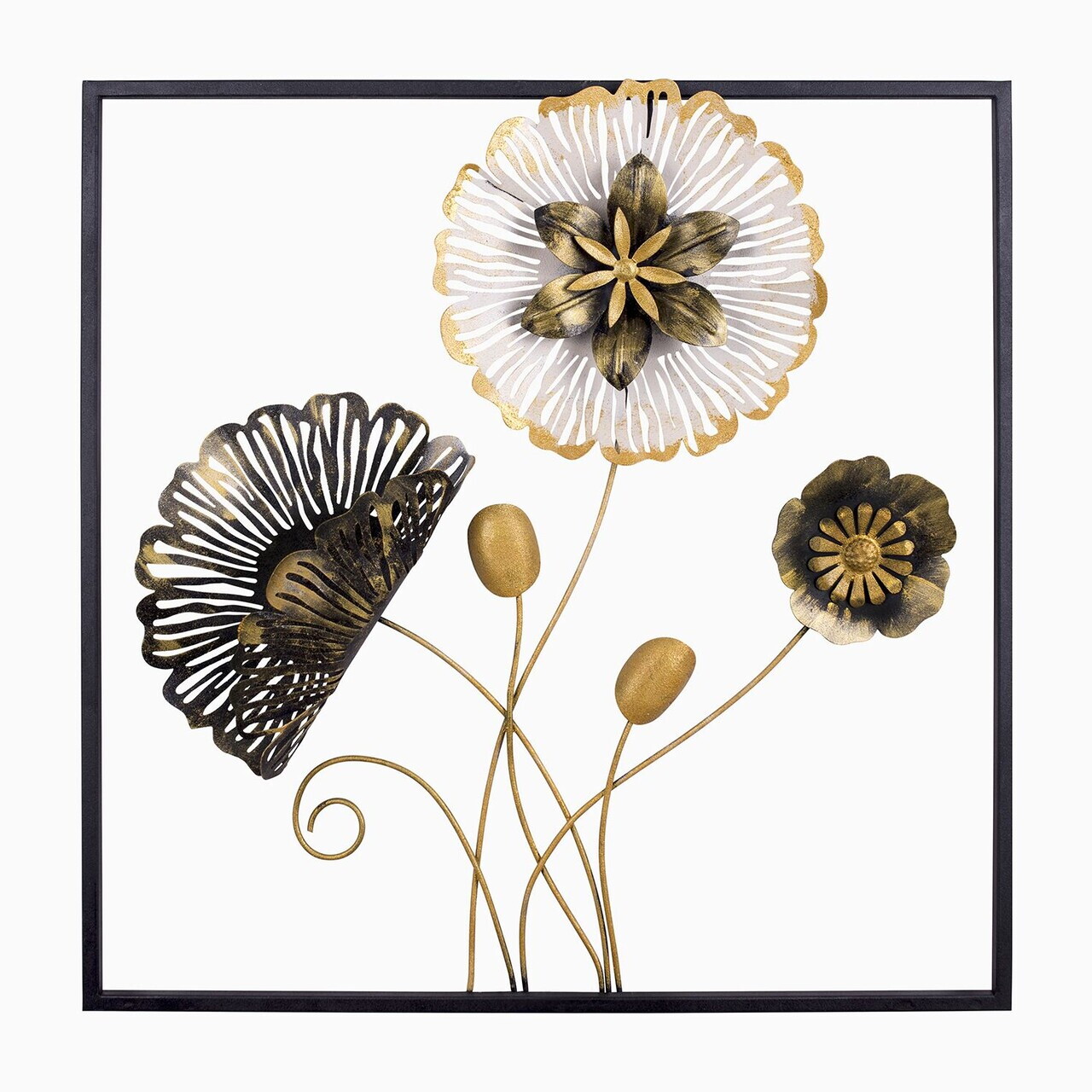 Decoratiune de perete, Serenidad, Metal, Grosime: 0,6 mm, Multicolor — imaginea 5