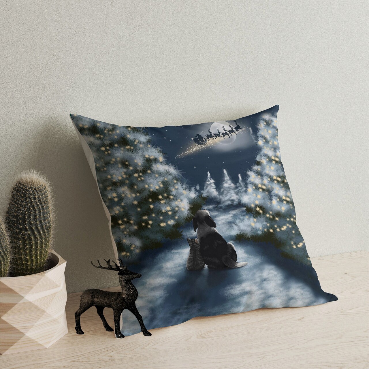 Perna, A12981, 43x43 cm, 50% bumbac / 50% poliester, Multicolor - 1 | YEO