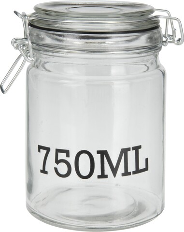 Borcan cu capac ermetic, 750 ml, sticla Excellent Houseware