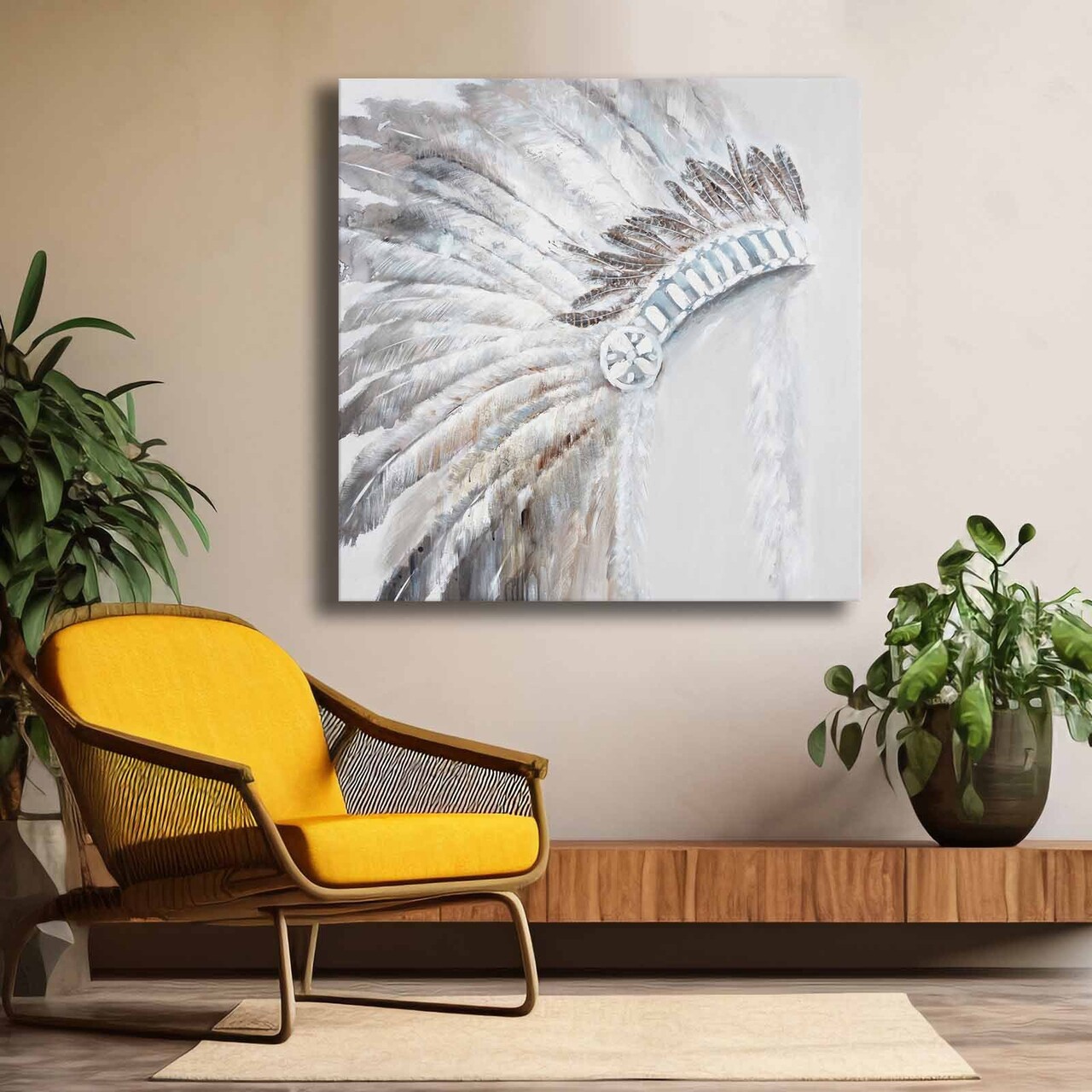 Tablou decorativ, 6969softc-016, Lemn, Multicolor - view 3