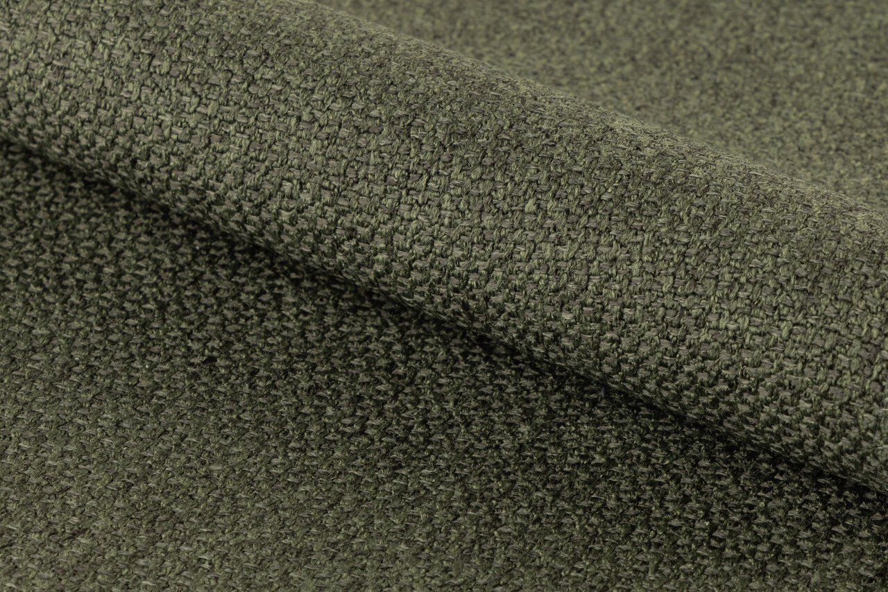 Scaun Darlene, Actona, 58.5x60x80 cm, rotativ, tesatura structurata/otel, verde - view 3