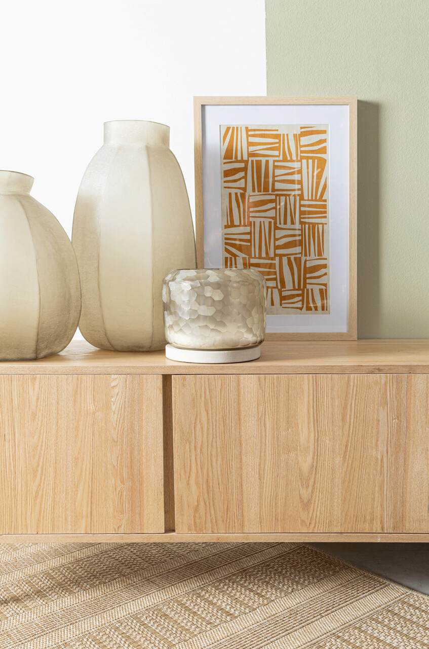 Set 2 tablouri decorative Sherley 396, Bizzotto, 40 x 60 cm, hartie imprimata/sticla/MDF - 1 | YEO
