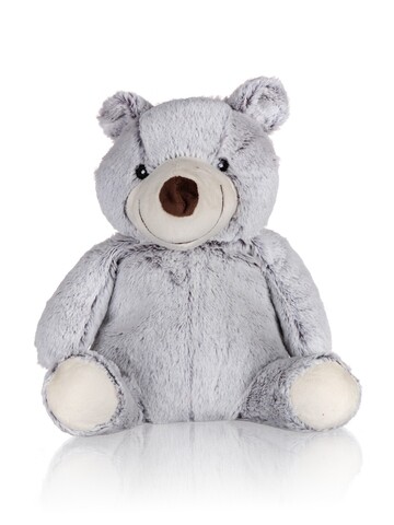 Opritor de usa bear, banquet, 15x15x28 cm, textil/nisip