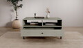 Masuta de cafea ADRK, Tili, 100.2x65x50 cm, PAL laminat, verde eucalipt