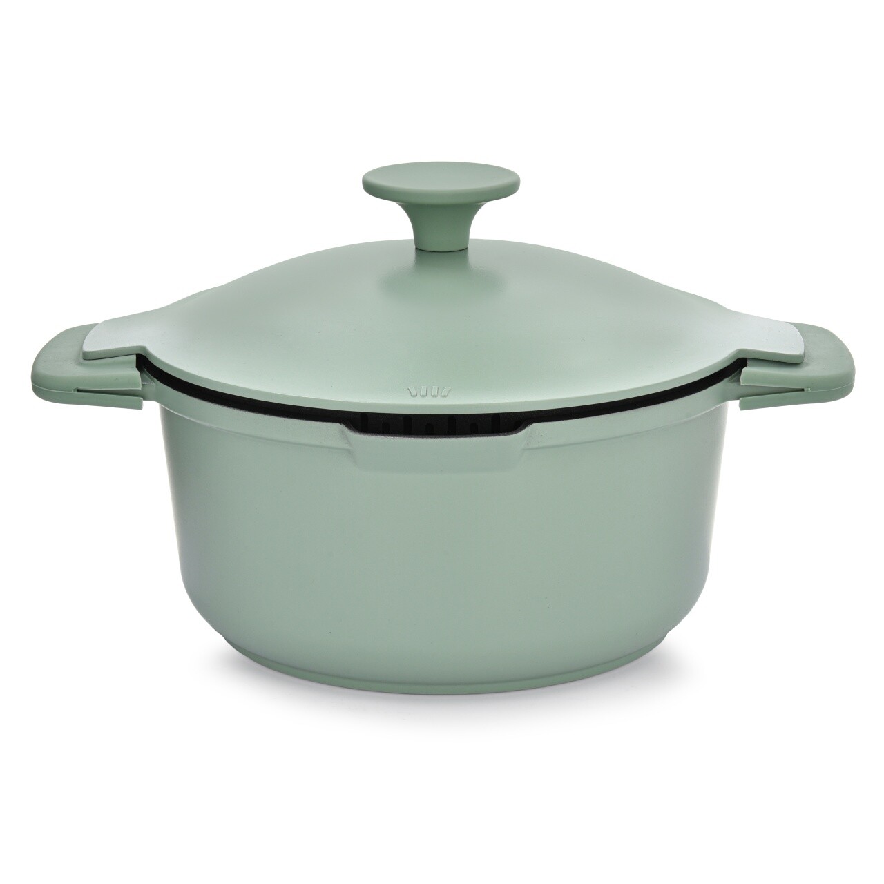 Oala cu capac Fern, Ambition, 20 cm, 2.6 L, aluminiu, verde/negru - imagine 7