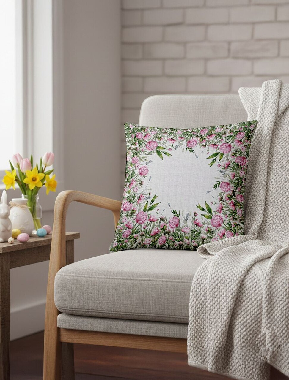 Husa de perna, Pillow 0003, 43x43 cm, Multicolor — imaginea 2