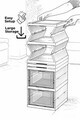 Pantofar, Hanah Home, Lavine 105, 25.5x105x34.5 cm, PLASTIC, Antracit