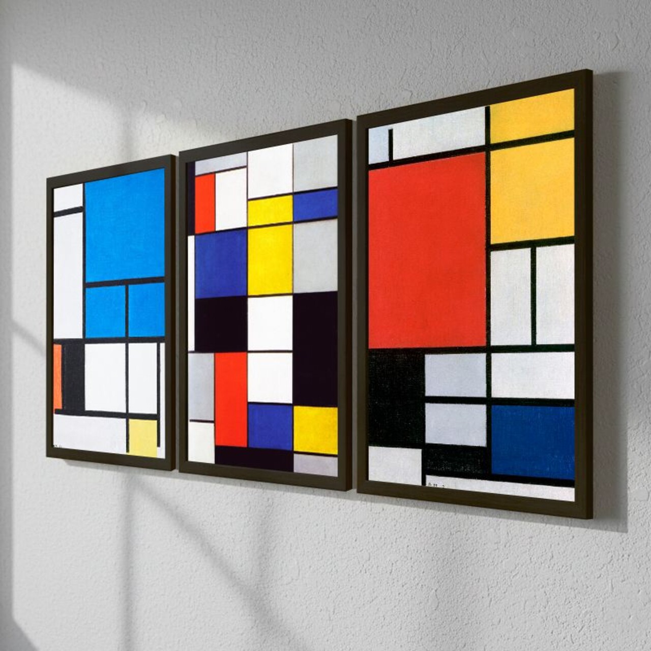 Set 3 tablouri decorative 3SC_UN3219929_3545 Polistiren Multicolor