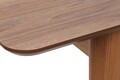 Masa de sufragerie extensibila, Nmobb, Lotus, 130x75x80 cm, MDF , Maro