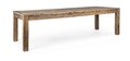 Masa Kaily, Bizzotto, 280x100x76 cm, lemn de ulm reciclat