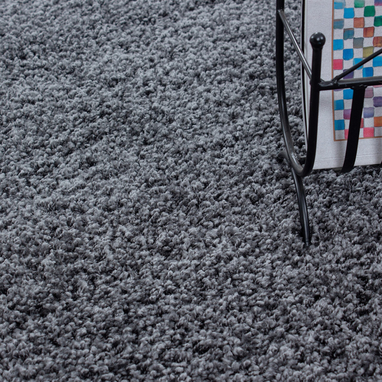 Covor (100 x 200), Life 1500 v2, 100x200 cm, Gri inchis - view 2