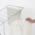 Uscator de rufe, Brabantia, Hangon Metallic, 20 m capacitate de uscare, otel, gri metalizat