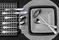 Set tacamuri 68 piese New York, Heinner Home, inox, argintiu