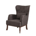 Fotoliu, Unique Design, 867UNQ1513, Lemn de carpen, Antracit