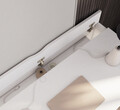 Birou ELTAP, Nevy, 120x60x75 cm, PAL/PVC, alb