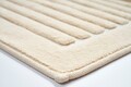 Set covorase de baie 2 piese, Alanur Home, Cottonkt 000055, Bumbac, Crem