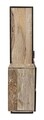 Bufet Manchester, Bizzotto, 193x38x165 cm, lemn de mango/otel