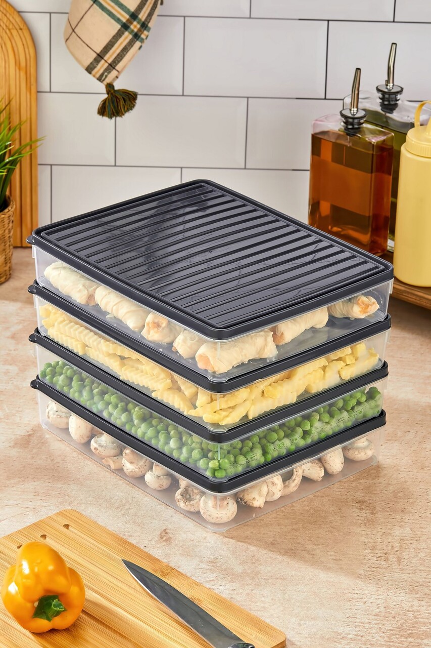 Set recipiente depozitare, Hermia, 452PTR1148, Antracit - view 2