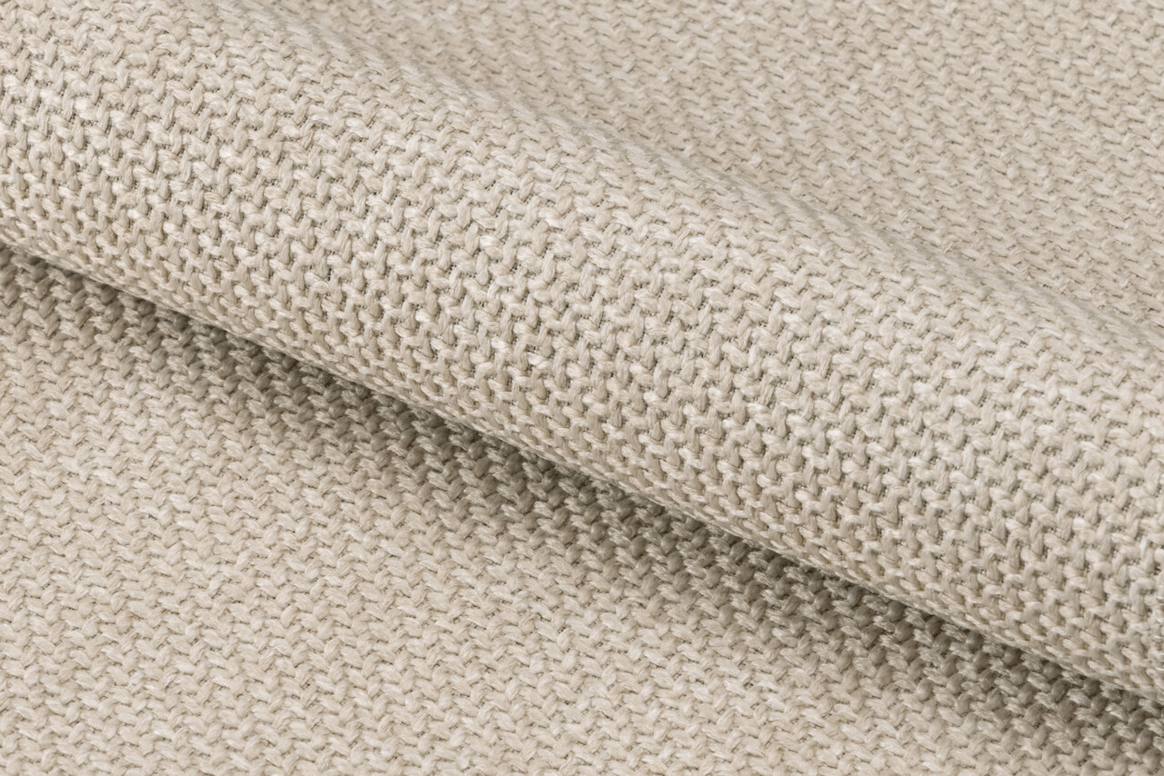 Scaun Eleanor, Actona, 55.5x55x79 cm, tesatura structurata/otel, bej/negru mat - view 4